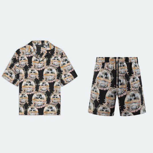 SOLO-AMIRI Shirt Shorts Suit