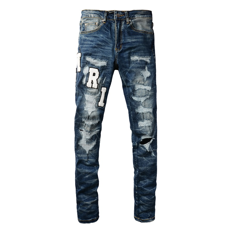 SOLO-AMIRI 2023 New Slim Jeans