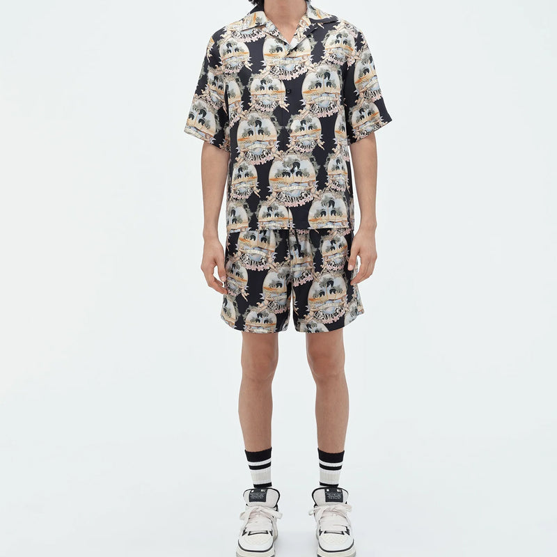 SOLO-AMIRI Shirt Shorts Suit