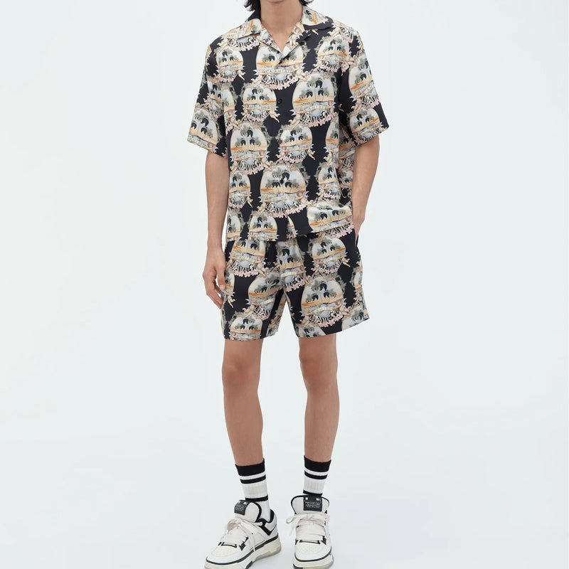 SOLO-AMIRI Shirt Shorts Suit