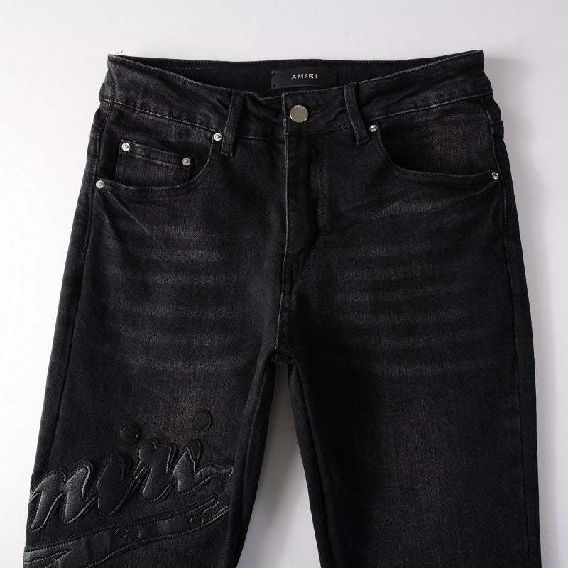 SOLO-AMIRI 2023 New Slim Jeans 1312