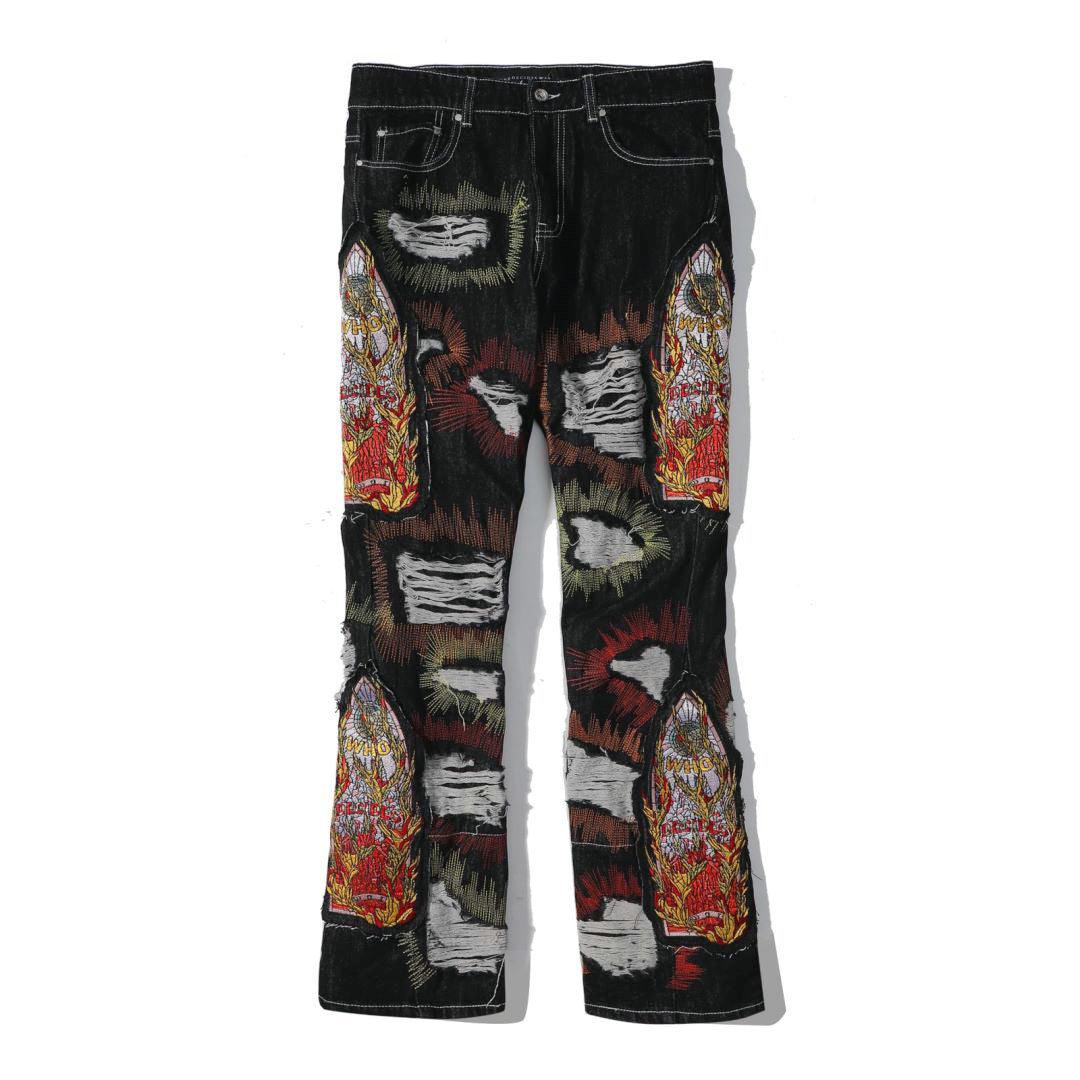 WHO DECIDES WAR Men jeans 24022