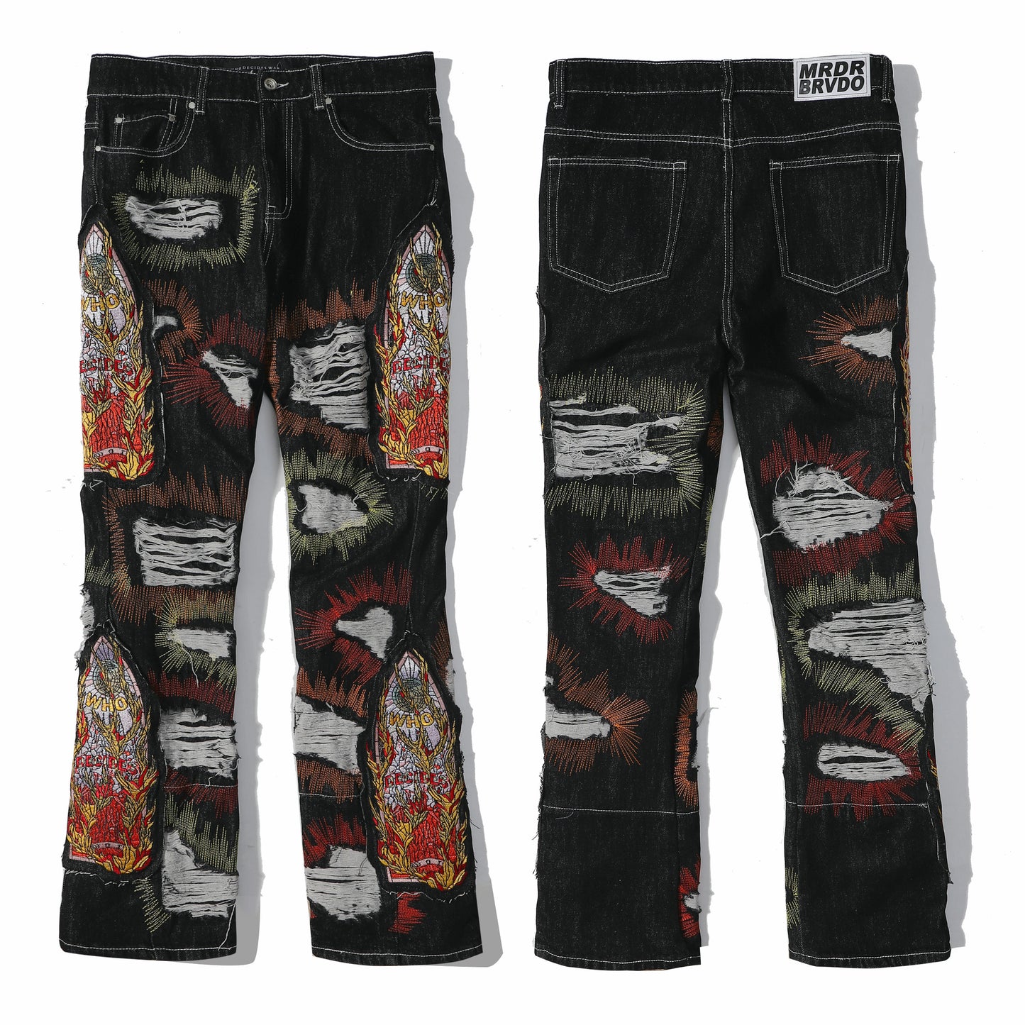 WHO DECIDES WAR Men jeans 24022