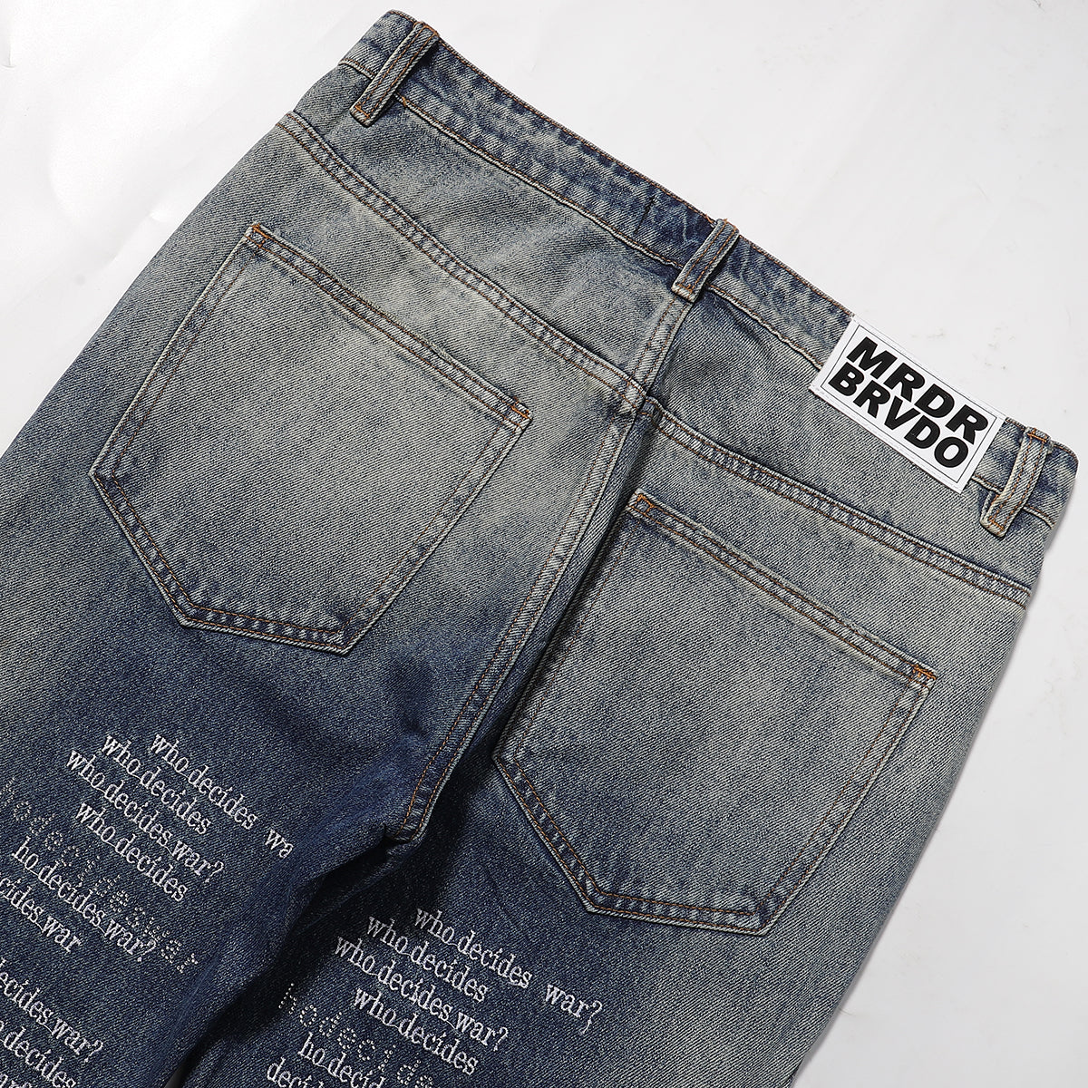 WHO DECIDES WAR Men jeans 24016