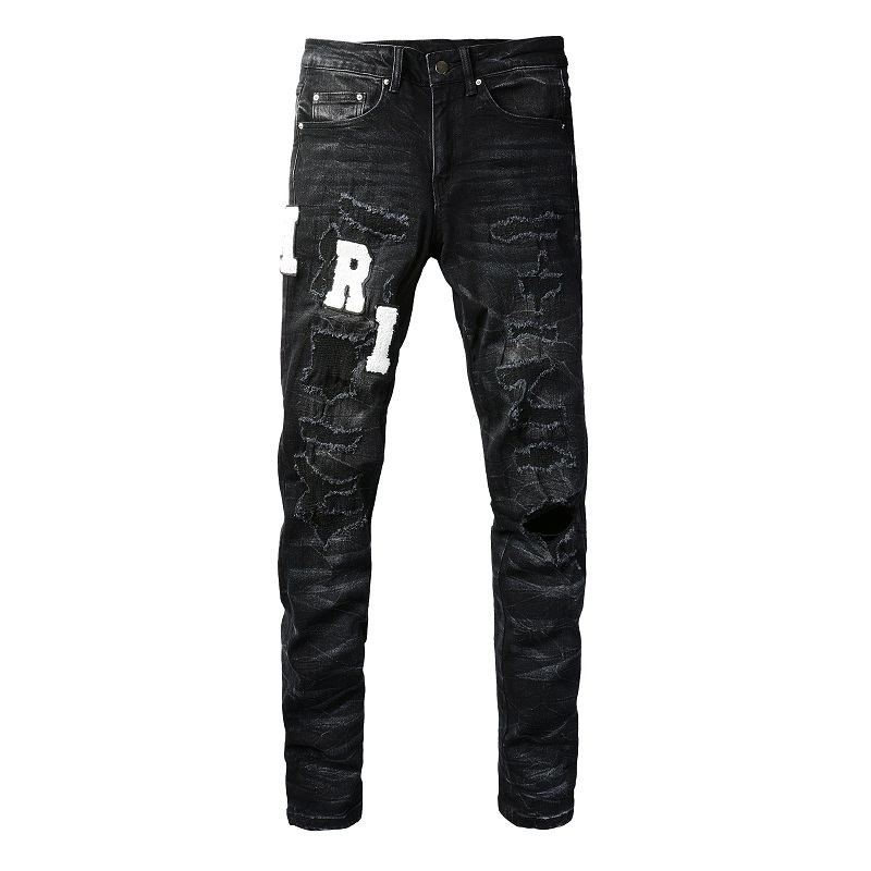 SOLO-AMIRI 2023 New Slim Jeans