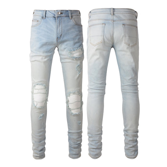 SOLO-AMIRI 2023 New Slim Jeans 6624